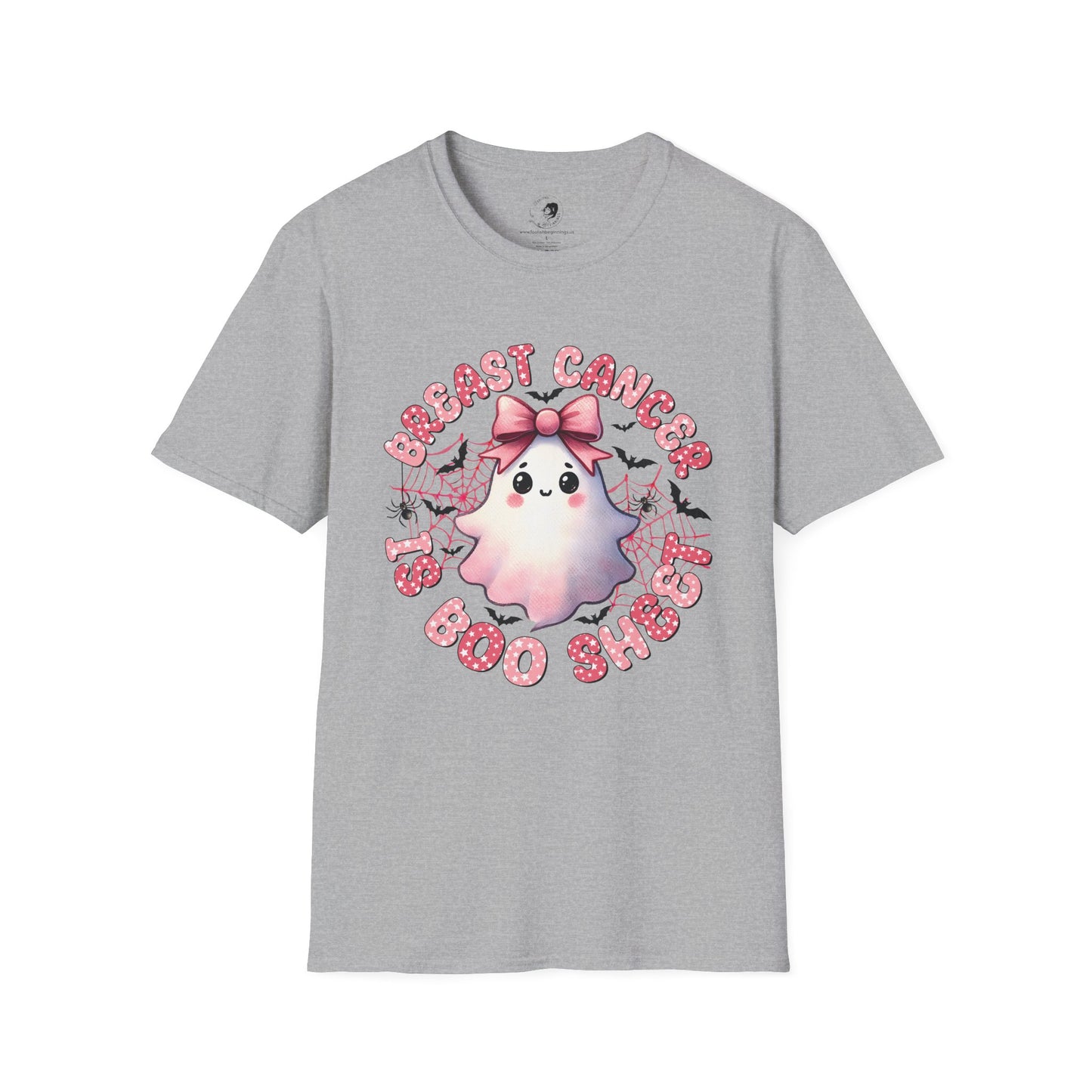 Breast Cancer is BOO SHEET - Unisex Softstyle Shirt for the Soft Spookster