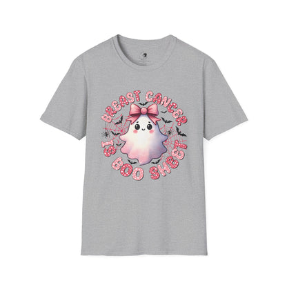 Breast Cancer is BOO SHEET - Unisex Softstyle Shirt for the Soft Spookster