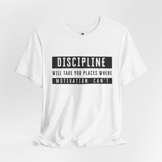 DISCIPLINE - Unisex Jersey Short Sleeve Tee