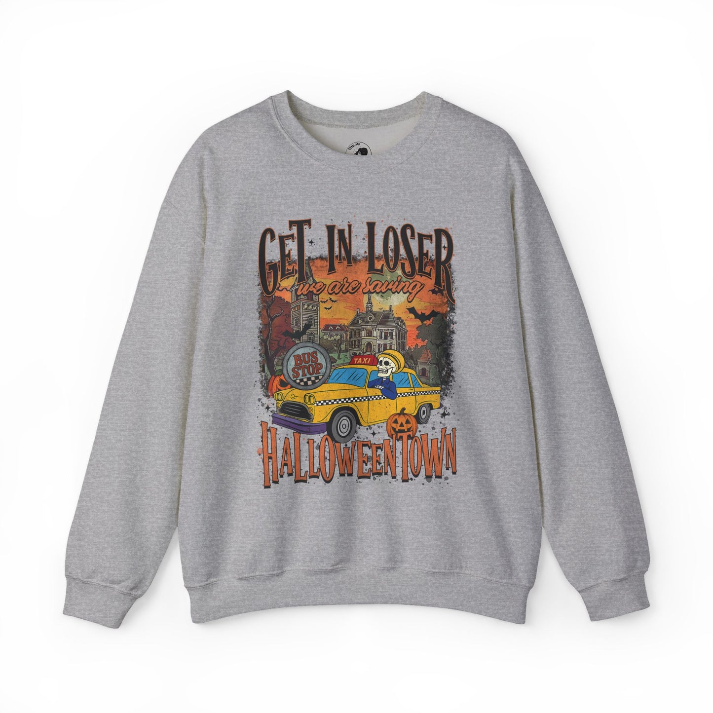 Get In Loser We're Saving HalloweenTown - Unisex Crewneck Sweatshirt