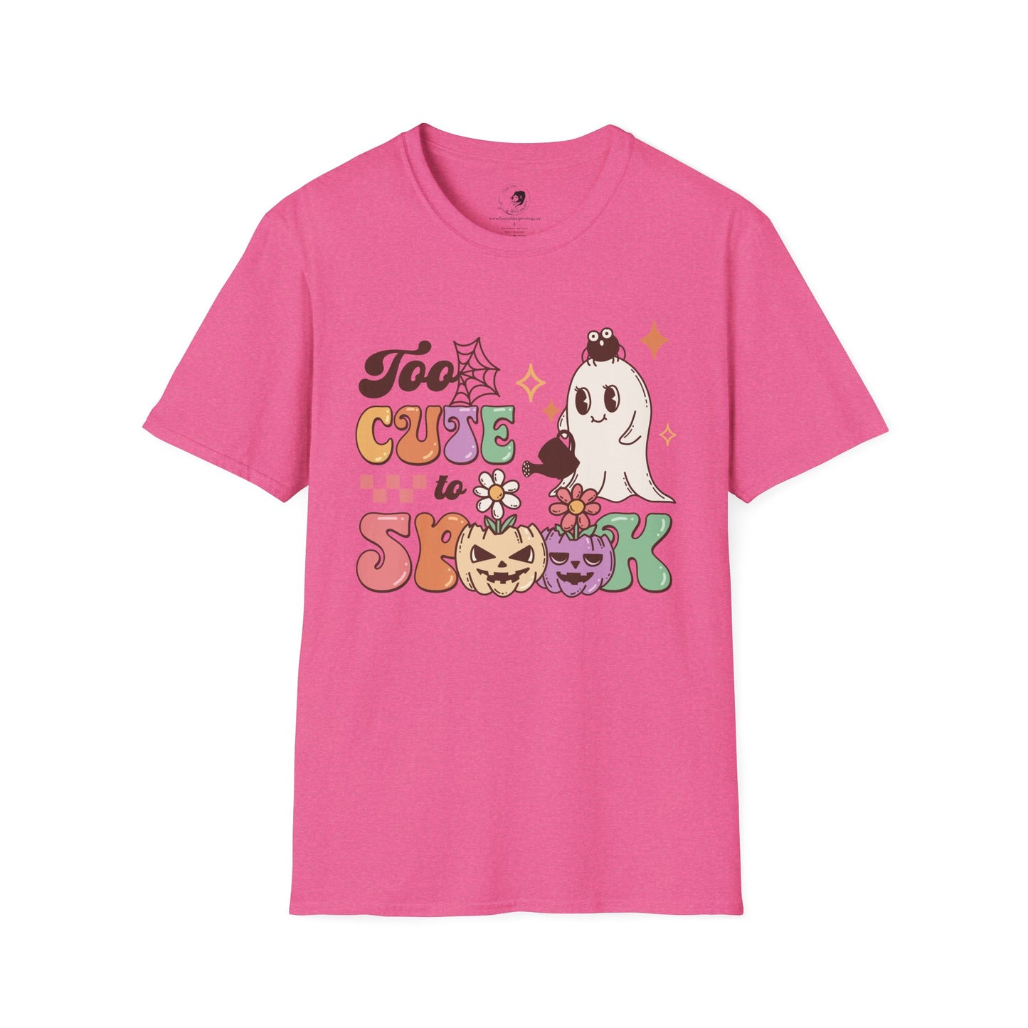Too Cute To Spook - Unisex Softstyle Shirt for the Soft Spookster