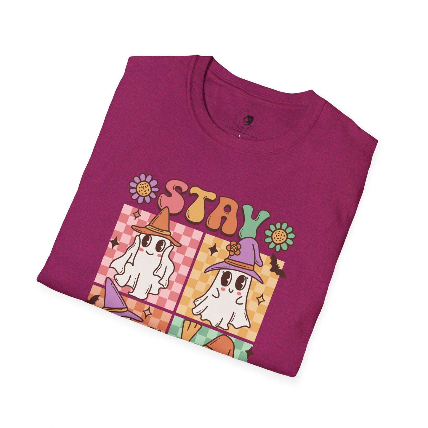 Stay Spooky (FLORAL) - Unisex Softstyle Shirt for the Soft Spookster