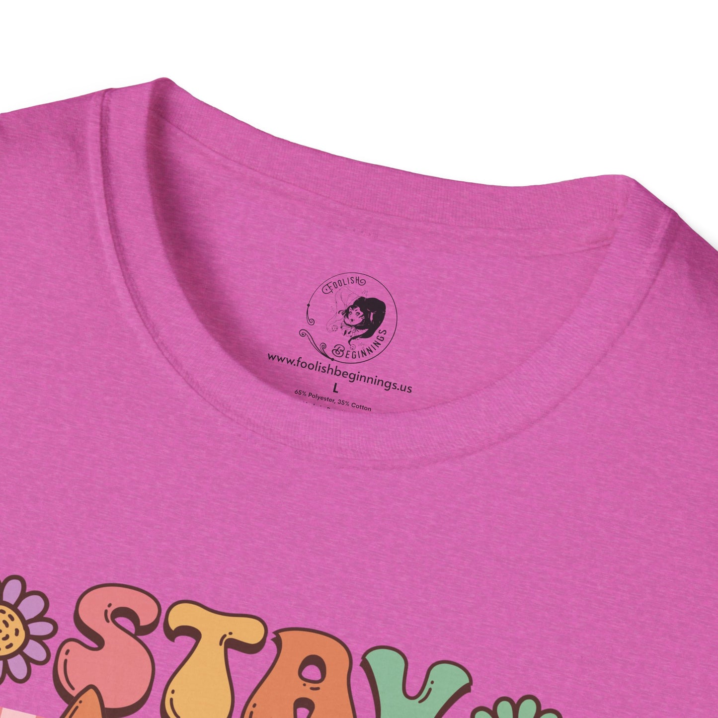 Stay Spooky (FLORAL) - Unisex Softstyle Shirt for the Soft Spookster