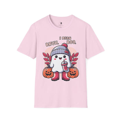 BRUH... I Mean BOO! - Unisex Softstyle Shirt for the Soft Spookster