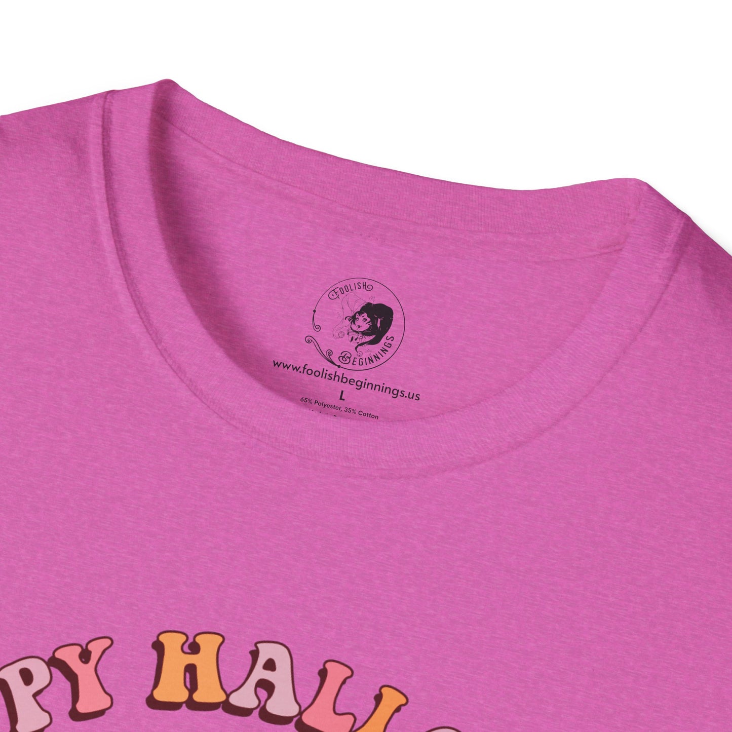Happy Halloween! Trick or Treat - Unisex Softstyle Shirt for the Soft Spookster