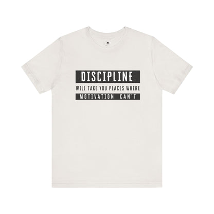 DISCIPLINE - Unisex Jersey Short Sleeve Tee
