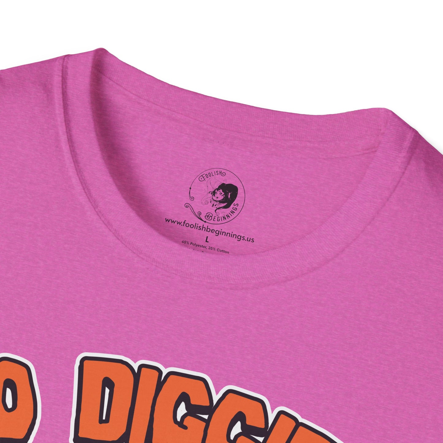 No Diggity - Unisex Softstyle Shirt for the Soft Spookster