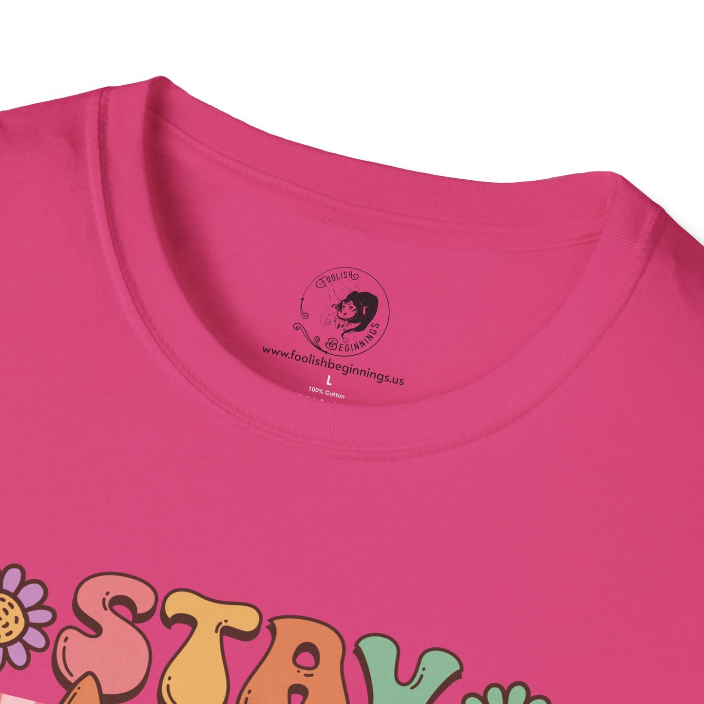 Stay Spooky (FLORAL) - Unisex Softstyle Shirt for the Soft Spookster