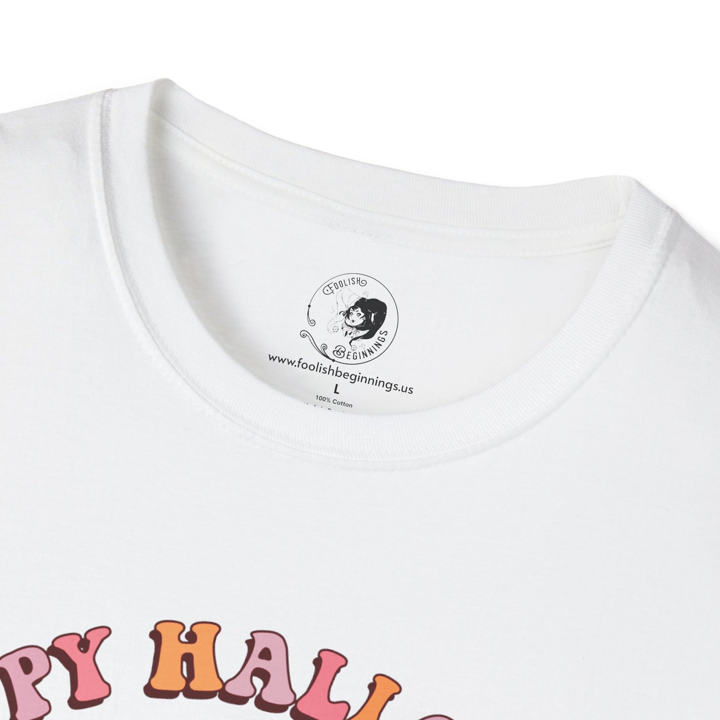 Happy Halloween! Trick or Treat - Unisex Softstyle Shirt for the Soft Spookster