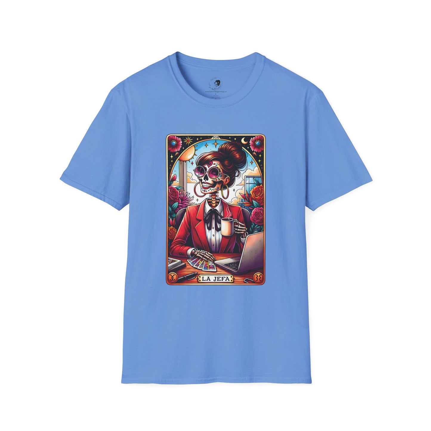 La Jefa - TAROT REEADERS - Tarot Inspired Unisex Softstyle Shirt