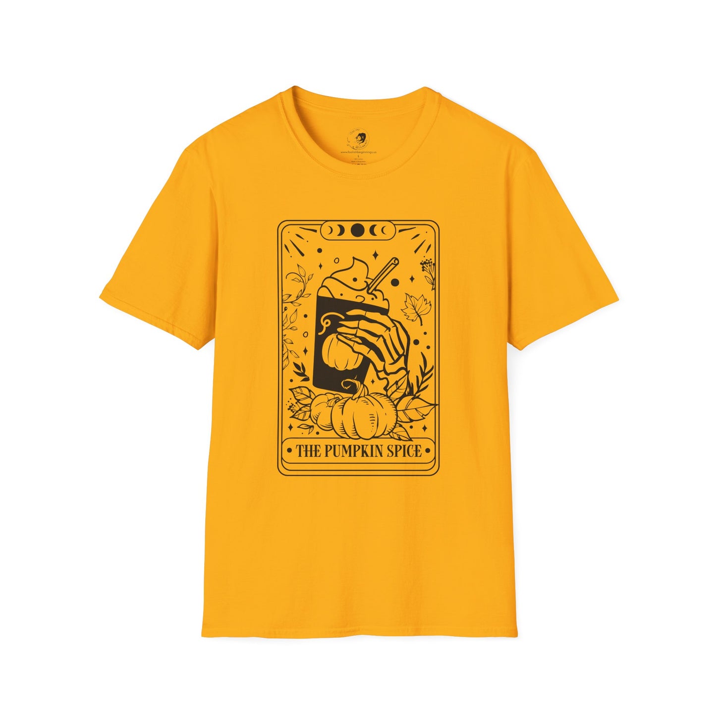 The Pumpkin Spice - Tarot Inspired Unisex Softstyle Shirt
