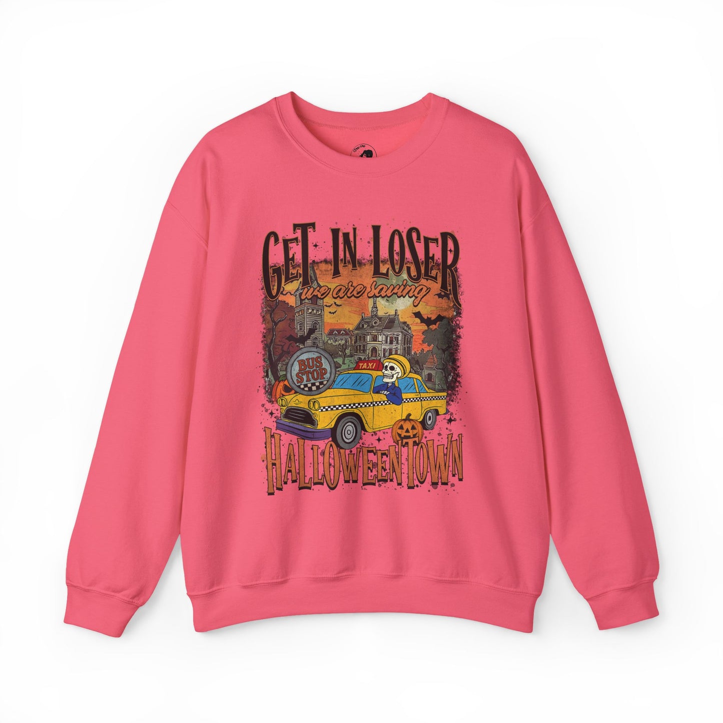 Get In Loser We're Saving HalloweenTown - Unisex Crewneck Sweatshirt