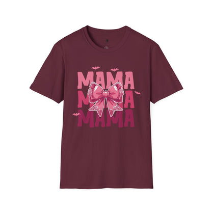 Mama with Pink Bow - Mama Dearest Collection Unisex Softstyle Shirt
