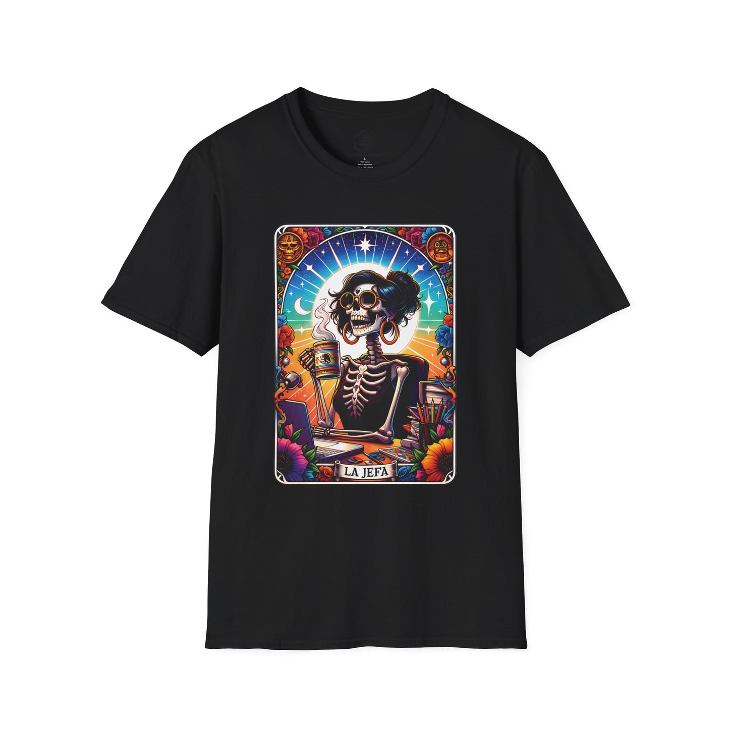 La Jefa - Tarot Inspired Unisex Softstyle Shirt