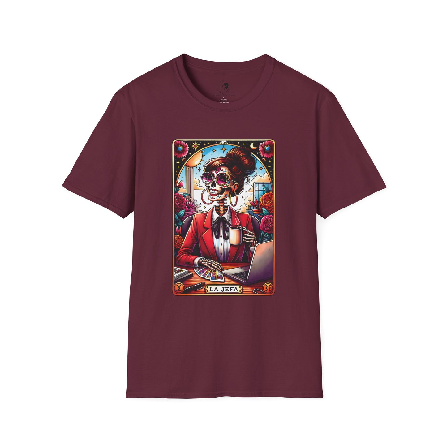 La Jefa - TAROT REEADERS - Tarot Inspired Unisex Softstyle Shirt