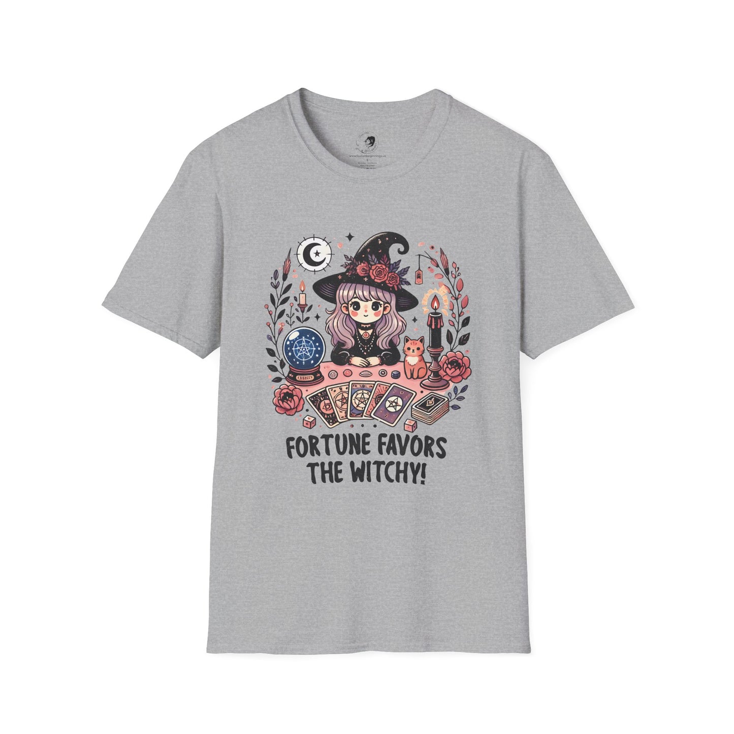 Fortune Favors the Witchy - Unisex Softstyle Shirt