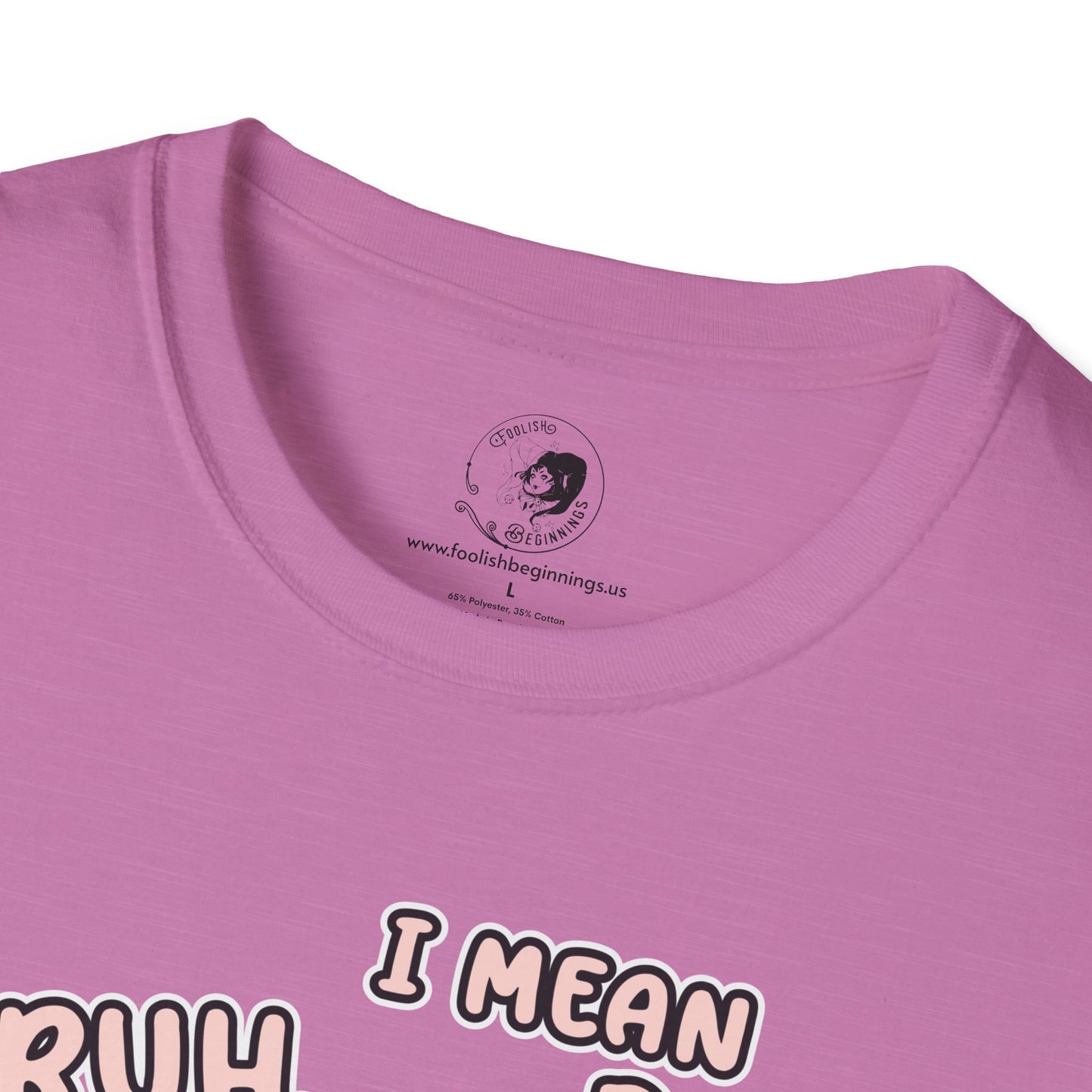 BRUH... I Mean BOO! - Unisex Softstyle Shirt for the Soft Spookster