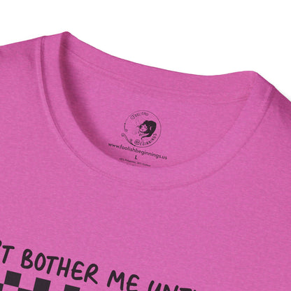 Don't Bother Me Until Fall - Unisex Softstyle Shirt for the Soft Spookster