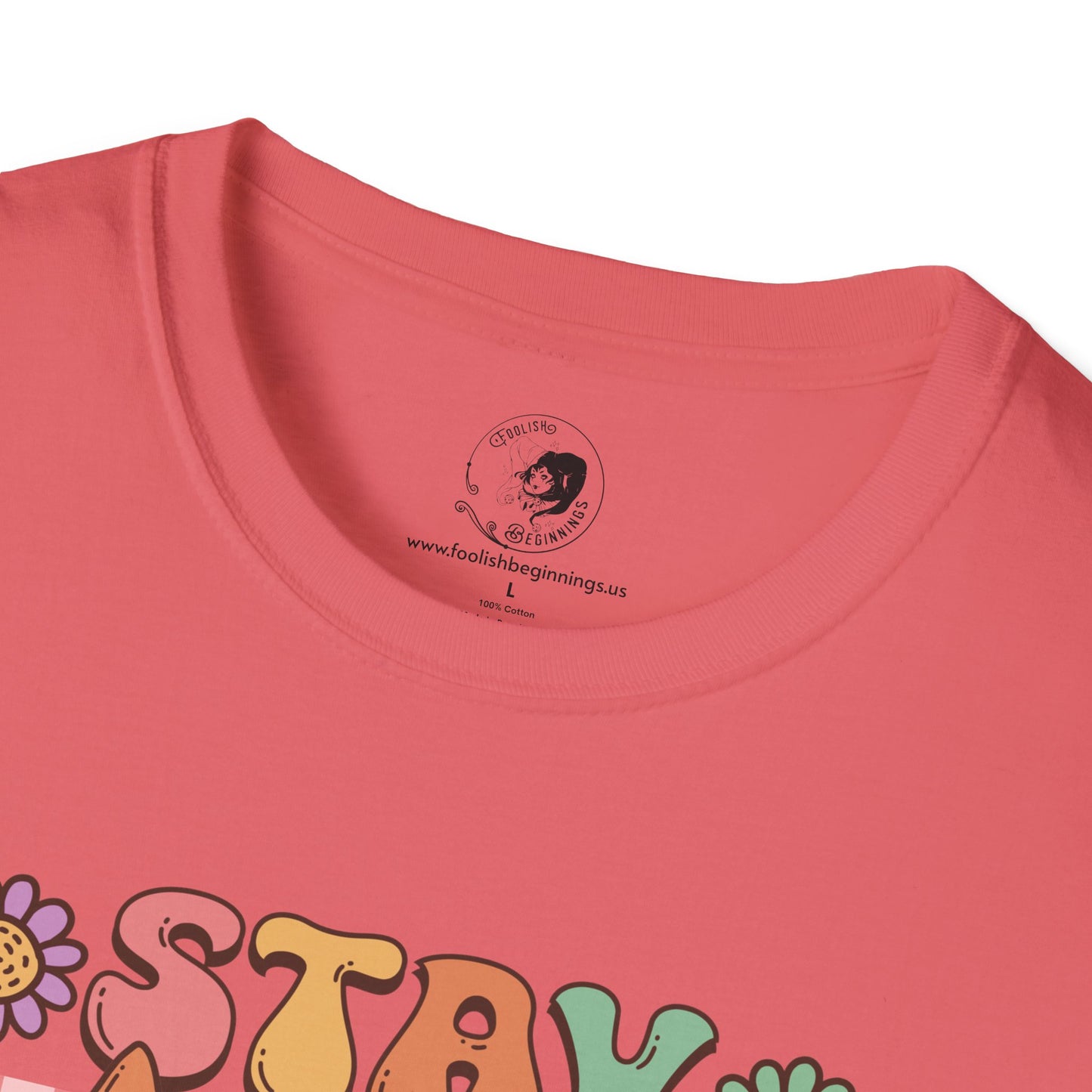Stay Spooky (FLORAL) - Unisex Softstyle Shirt for the Soft Spookster