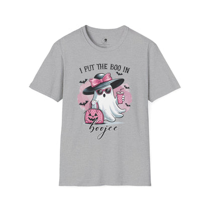 I Put The BOO In BOUJIE - Unisex Softstyle Shirt for the Soft Spookster
