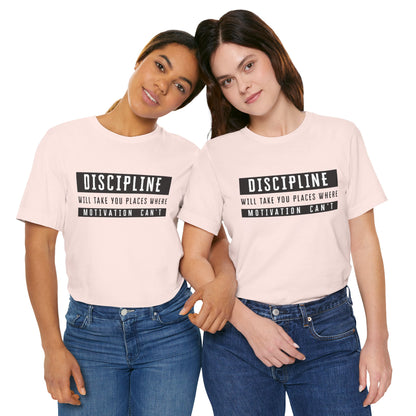 DISCIPLINE - Unisex Jersey Short Sleeve Tee