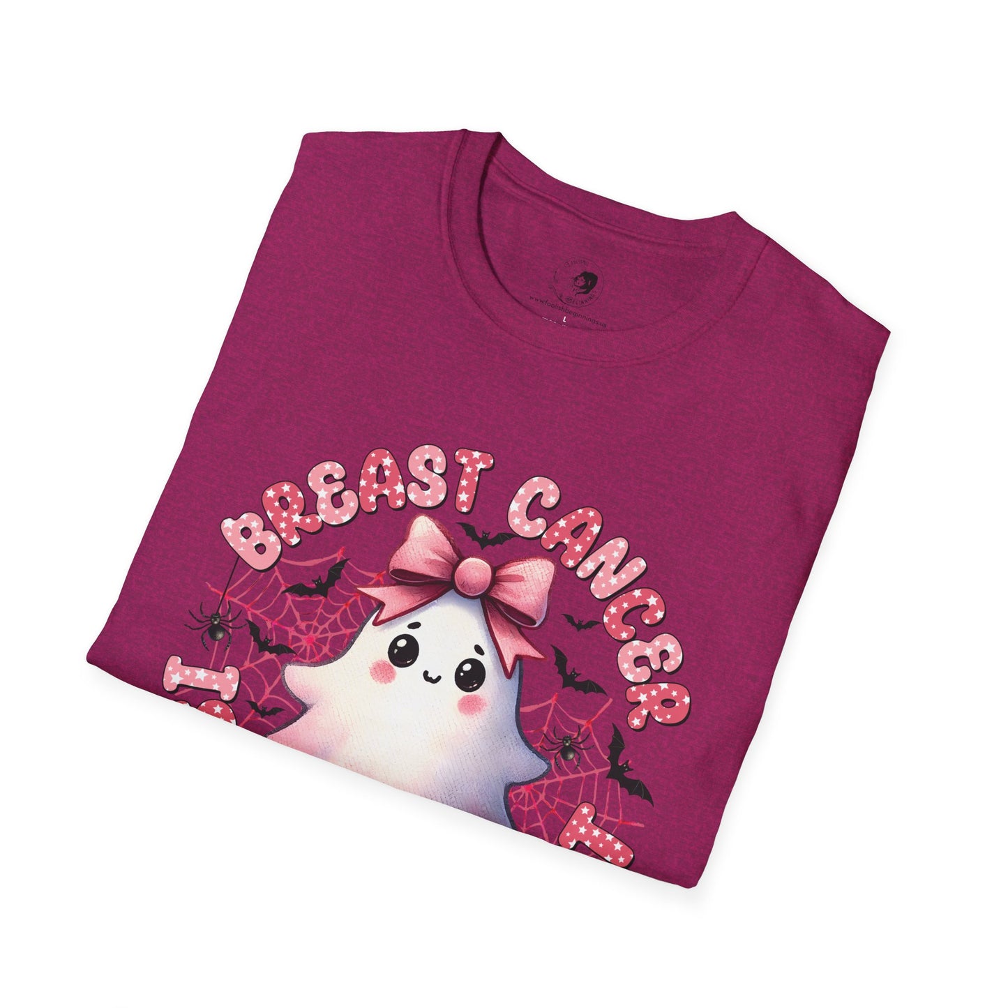 Breast Cancer is BOO SHEET - Unisex Softstyle Shirt for the Soft Spookster