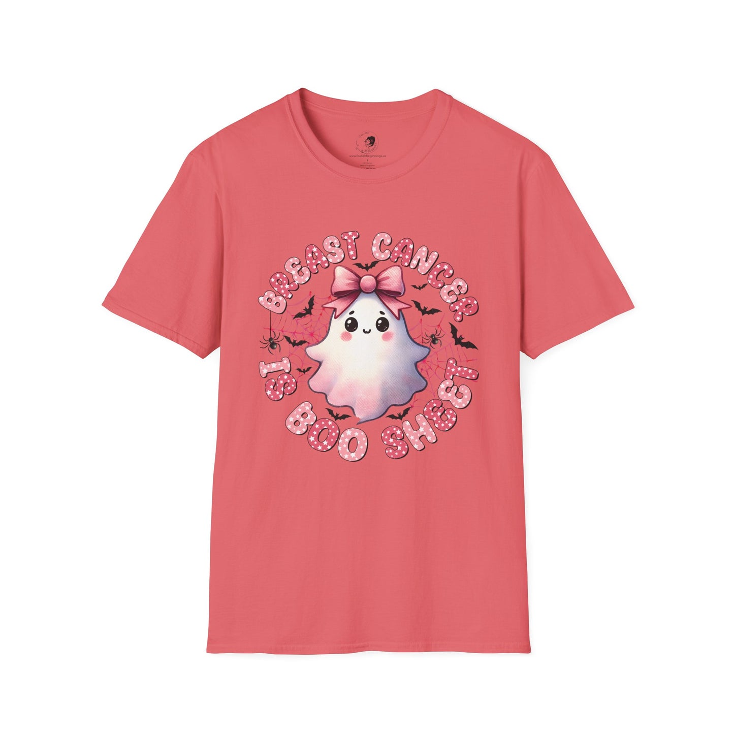 Breast Cancer is BOO SHEET - Unisex Softstyle Shirt for the Soft Spookster
