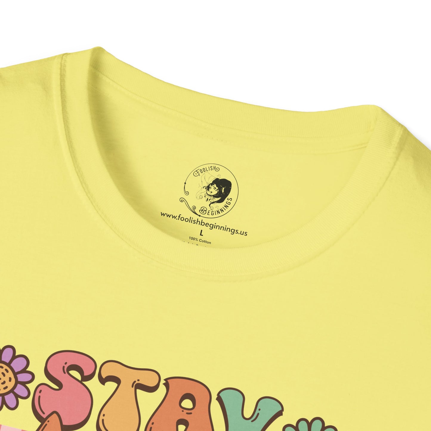 Stay Spooky (FLORAL) - Unisex Softstyle Shirt for the Soft Spookster