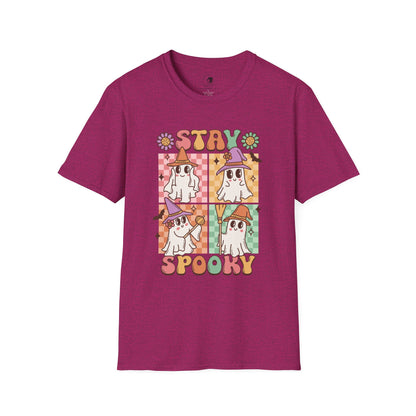 Stay Spooky (FLORAL) - Unisex Softstyle Shirt for the Soft Spookster