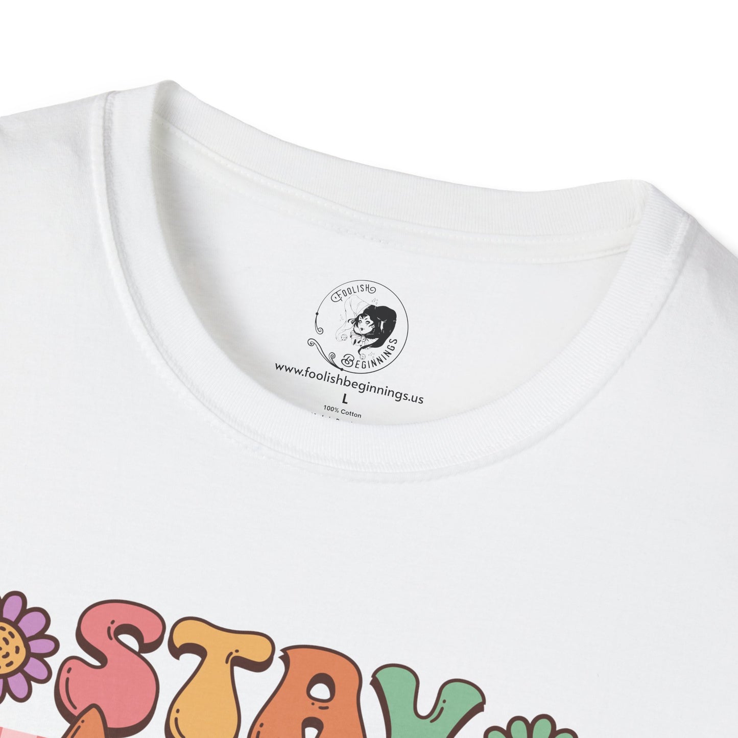 Stay Spooky (FLORAL) - Unisex Softstyle Shirt for the Soft Spookster