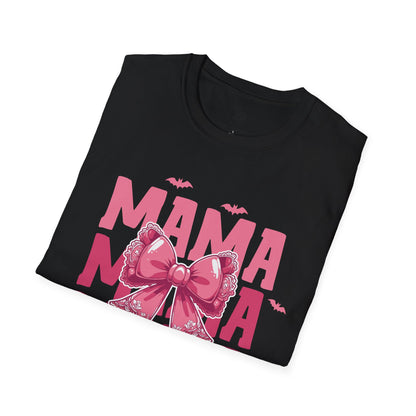 Mama with Pink Bow - Mama Dearest Collection Unisex Softstyle Shirt