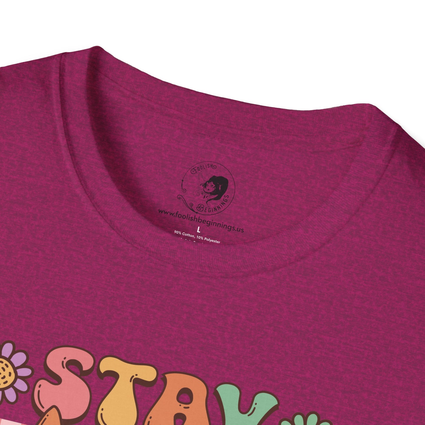 Stay Spooky (FLORAL) - Unisex Softstyle Shirt for the Soft Spookster