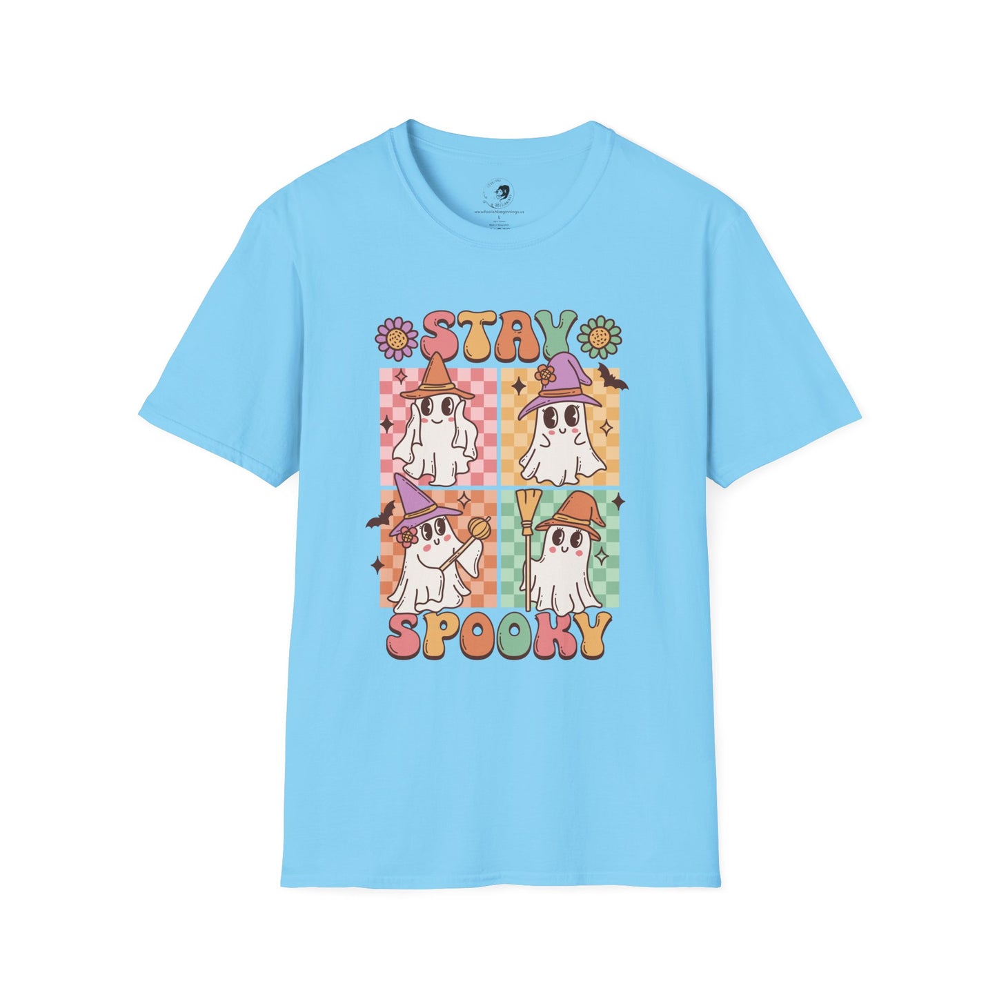 Stay Spooky (FLORAL) - Unisex Softstyle Shirt for the Soft Spookster