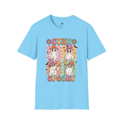 Stay Spooky (FLORAL) - Unisex Softstyle Shirt for the Soft Spookster