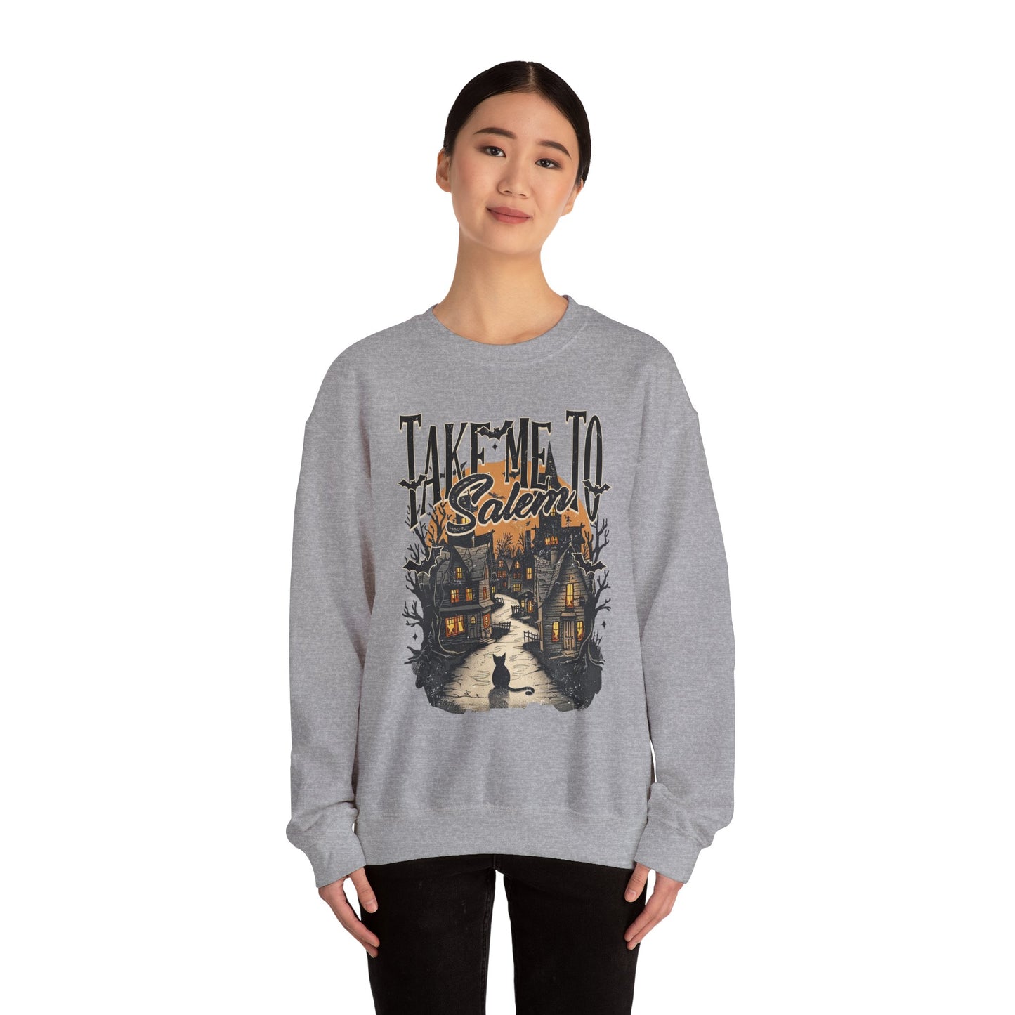 Take Me To Salem Unisex Crewneck Sweatshirt