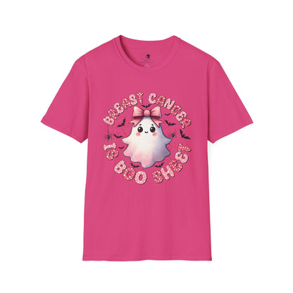 Breast Cancer is BOO SHEET - Unisex Softstyle Shirt for the Soft Spookster