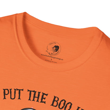 I Put The BOO In BOUJIE - Unisex Softstyle Shirt for the Soft Spookster