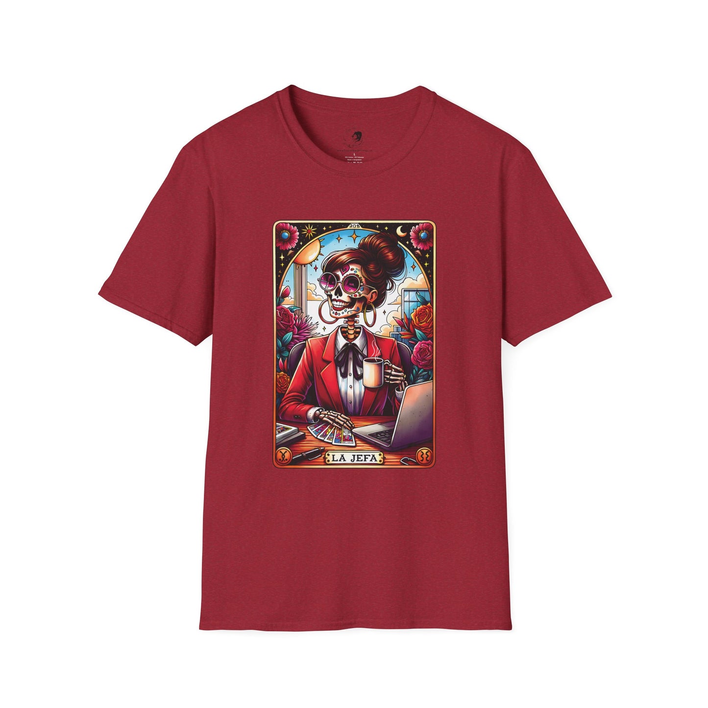 La Jefa - TAROT REEADERS - Tarot Inspired Unisex Softstyle Shirt