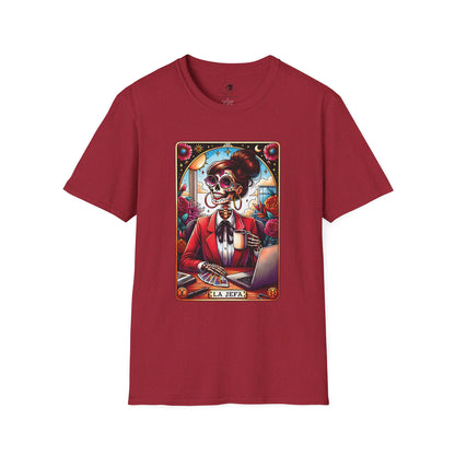 La Jefa - TAROT REEADERS - Tarot Inspired Unisex Softstyle Shirt