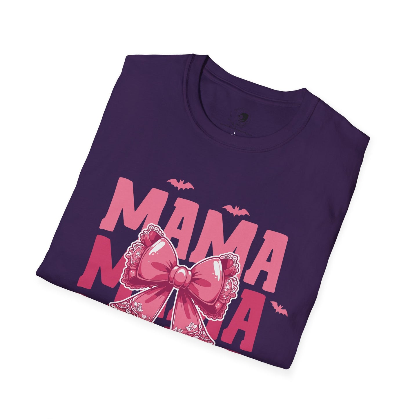 Mama with Pink Bow - Mama Dearest Collection Unisex Softstyle Shirt