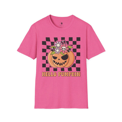 Hello Pumpkin - Unisex Softstyle Shirt for the Soft Spookster