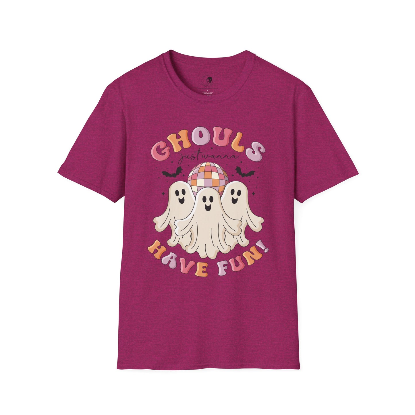 GHOULS Just Wanna Have FUN - Unisex Softstyle Shirt for the Soft Spookster