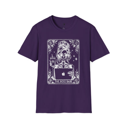 The Boss Babe - Tarot Inspired Unisex Softstyle Shirt