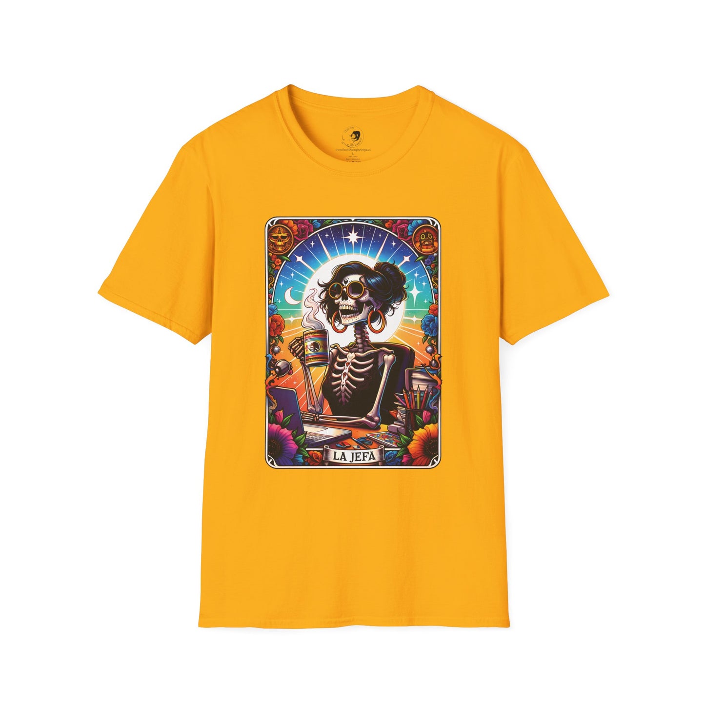 La Jefa - Tarot Inspired Unisex Softstyle Shirt