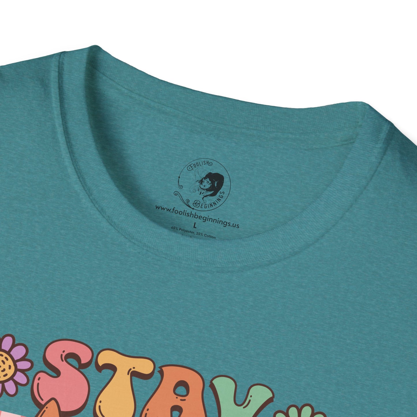 Stay Spooky (FLORAL) - Unisex Softstyle Shirt for the Soft Spookster