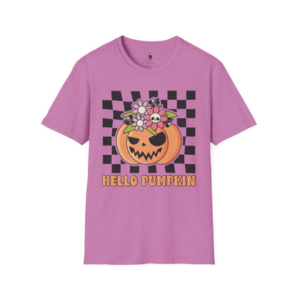 Hello Pumpkin - Unisex Softstyle Shirt for the Soft Spookster