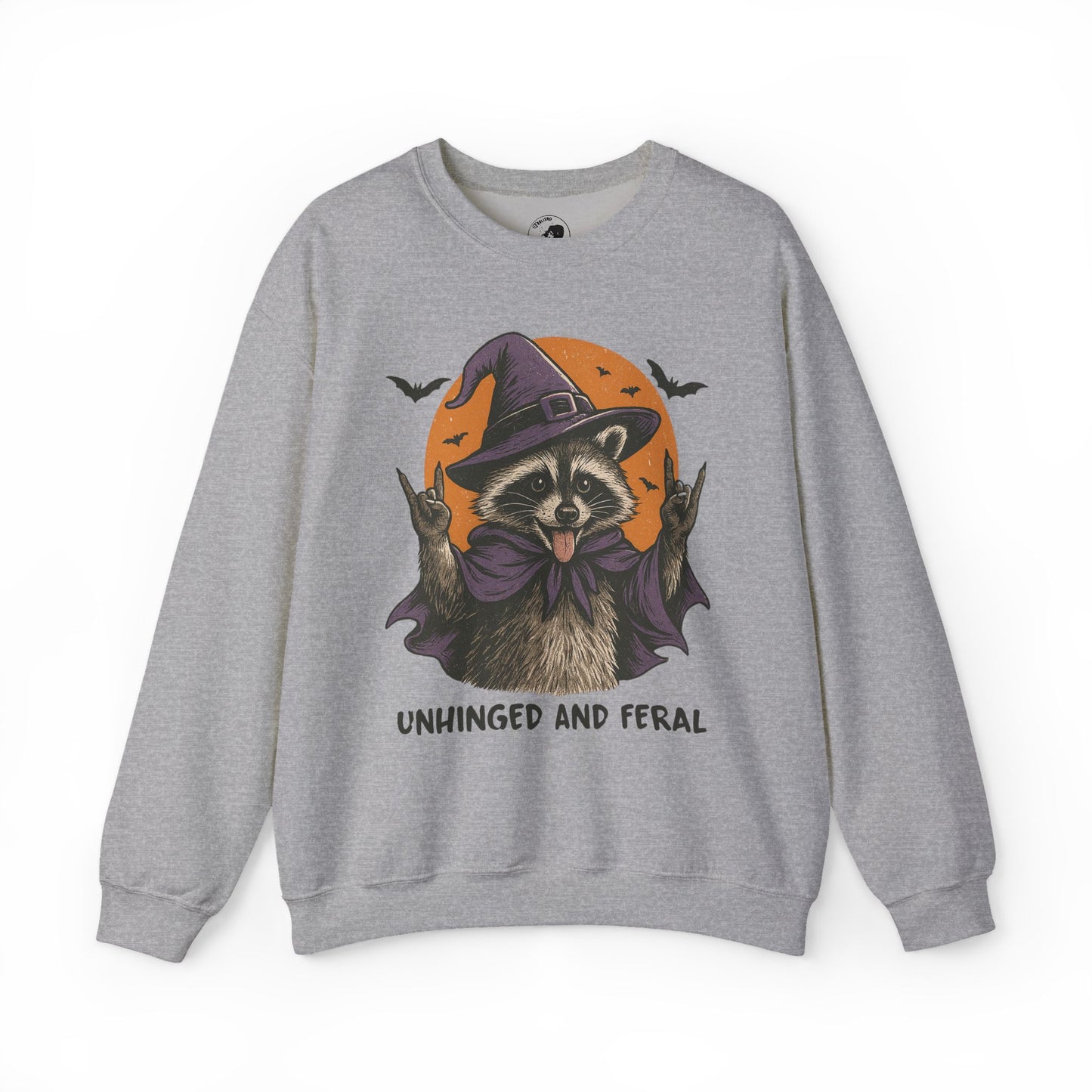 Unhinged and Feral - Unisex Crewneck Sweatshirt