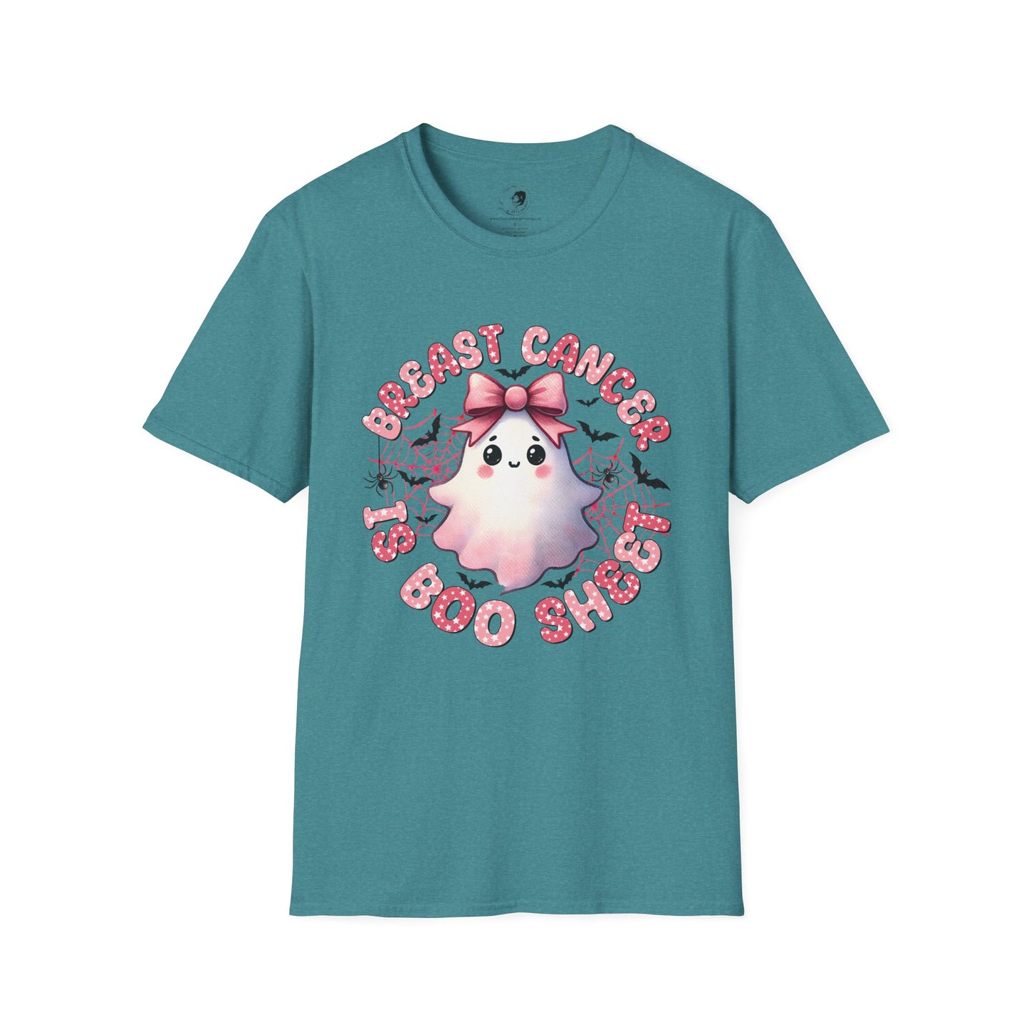 Breast Cancer is BOO SHEET - Unisex Softstyle Shirt for the Soft Spookster