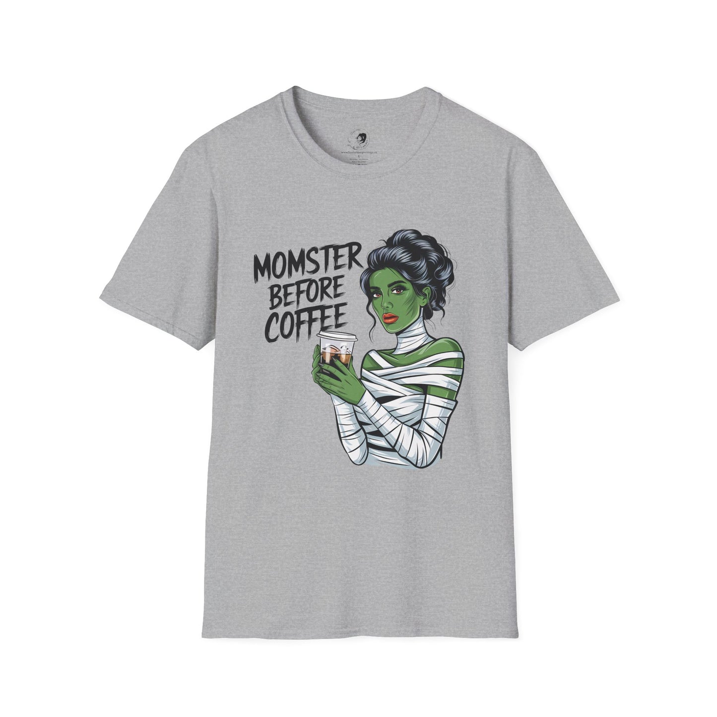 MOMSTER Before Coffee - Mama Dearest Collection Unisex Softstyle Shirt