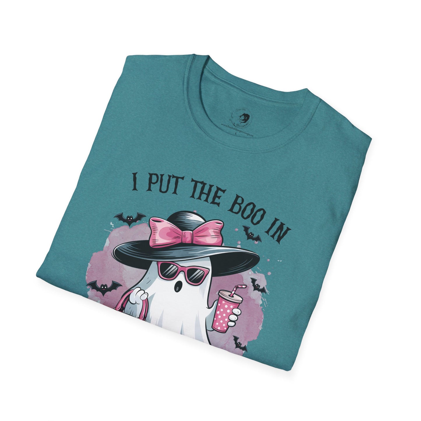 I Put The BOO In BOUJIE - Unisex Softstyle Shirt for the Soft Spookster